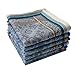 Mens Color Strips Cotton Handkerchiefs Pack
