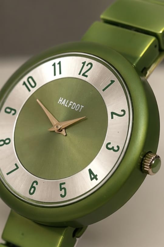Image of HALFDOT Analog Watch, Metal Bracelet,Women's Fashion Timepiece Sporty Watch
