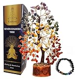 Versatile Home Decor: Elevate your space with this Seven Chakra Crystal Tree, perfect as room decor, home decor, or even as a charming centerpiece for your living room, kitchen, or bedroom. Its vibrant energy makes it an excellent addition to office ...