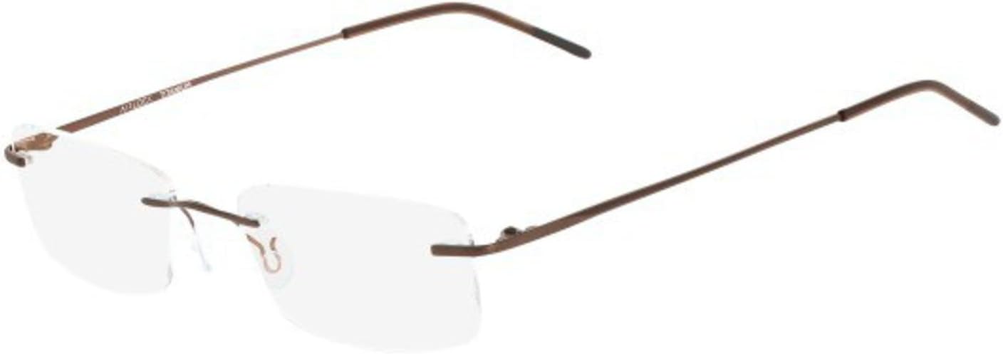 Eyeglasses MARCHON AIRLOCK WISDOM 201 210 Satin Brown