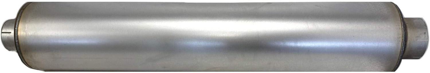 Fortpro Heavy Duty Round Muffler 5" Inlet x 5" Outlet x 44 Lg - Replaces - M100582 | F247805E