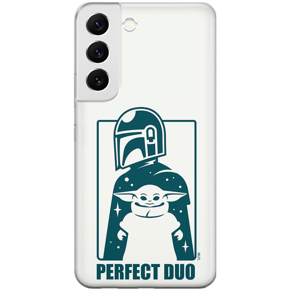 ERT GROUP mobile phone case for Samsung S22 original and officially Licensed Star Wars pattern Baby Yoda 034 optimally adapted to the shape of the mobile phone, case made of TPU