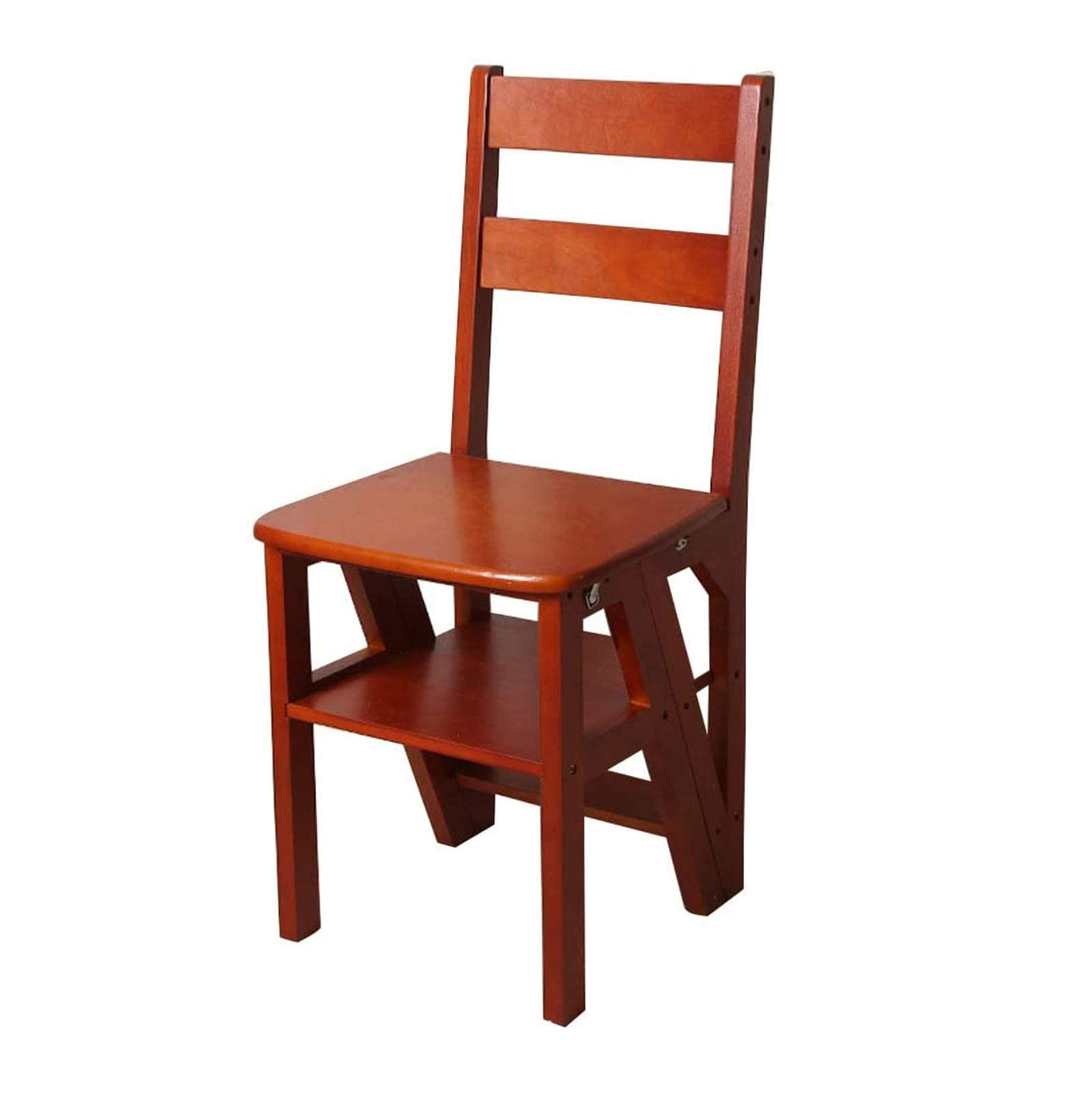 Tabouret intérieur 4 marches en bois pour atteindre la hauteur sans risque