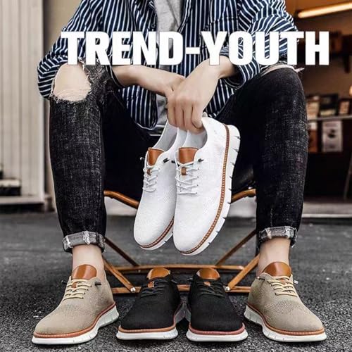 Summer Shoes for Men, Comfort Lightweight Breeze Shoes with Breathable Mesh Upper for Work, Travel & Everyday Walking2