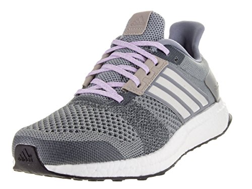adidas Performance Ultra Boost Rue Chaussure de Course, Gris/Blanc/Lueur Pourpre, 10,5 M Us