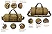 Huntvp Tactical Duffle MOLLE Handbag Gear Military Travel Carry On Shoulder Bag Small Valise