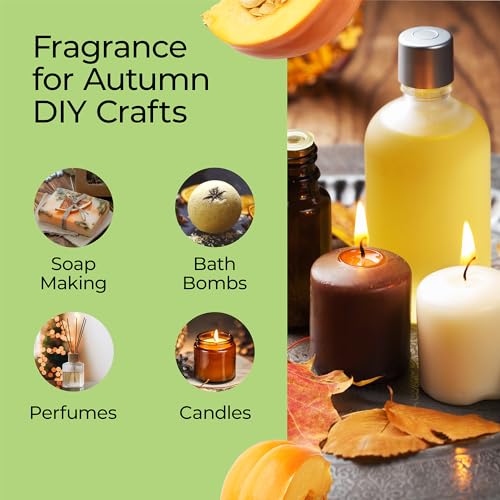 Image of Good Essential Professional Pumpkin Pie Fragrance Oil (1 fl oz / 30ml) for Halloween Candles, Diffusers, Soaps, Lotions, Perfume, Home Scents