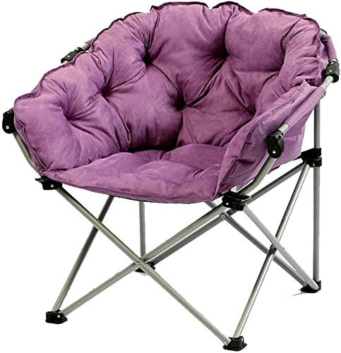 Lounge Chair Folding Deck Chair Recliners Sofa Bed Chair Stripes Moon Chair 210512