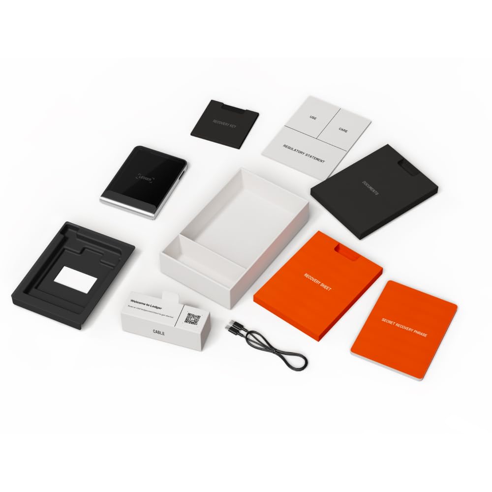 Ledger Flex - signer con touchscreen per criptovalute - gestisci in sicurezza i tuoi asset e la tua identità digitali con l'app Ledger Wallet (Blu nettuno)