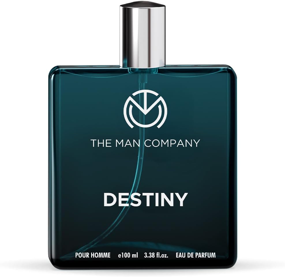 The Man Company Destiny Perfume for Man - 100ml | Premium Long-Lasting Fragrance | EDP for Man (Eau De Parfum) | Gift for Him | Valentine Gift For Boyfriend