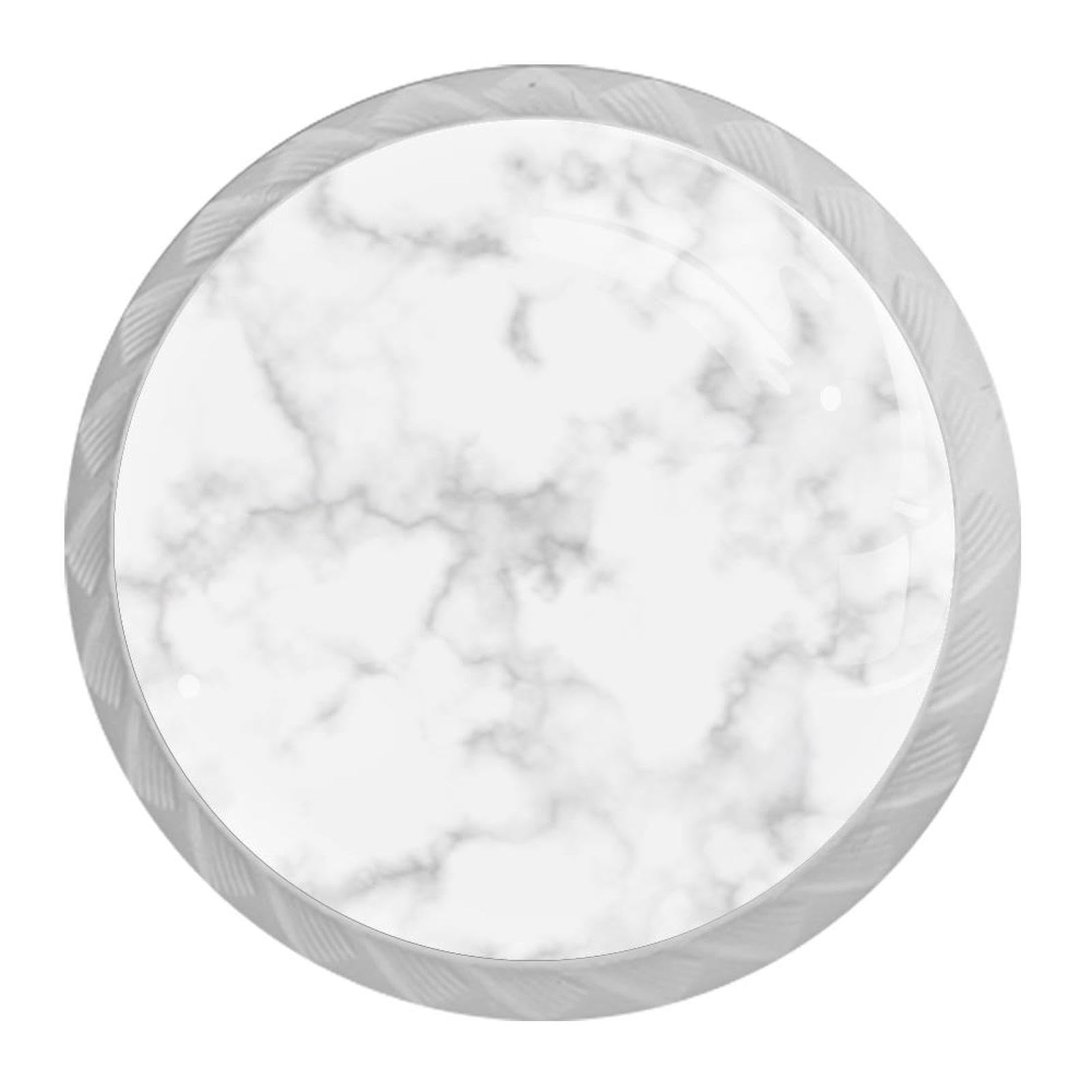 Tqmspg Multi02 4 Pieces Drawer Pulls Marble Door Knobs Dresser Handles For Kitchen Wardrobe Cupboard Hardware Furniture