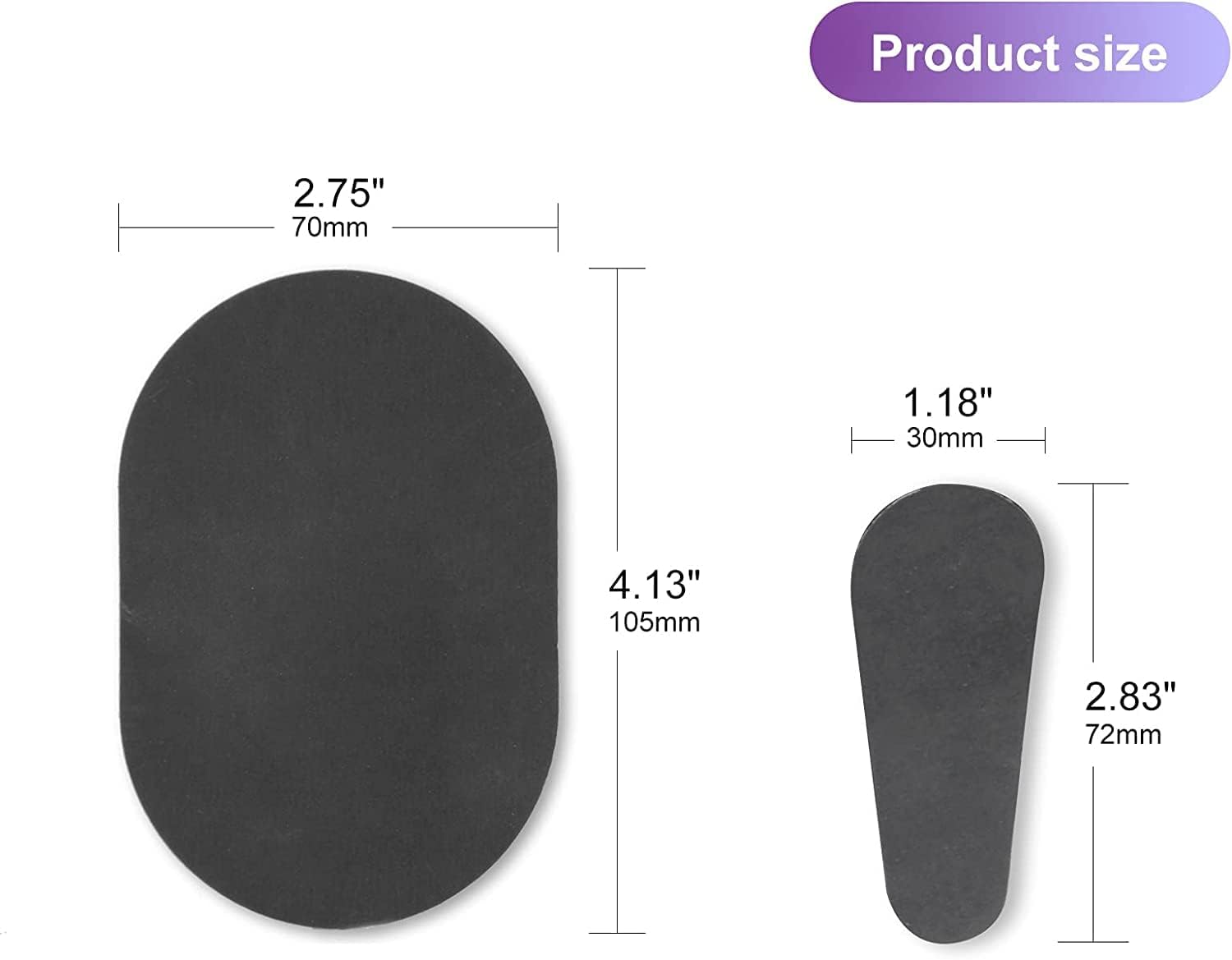 Set di 80 dischi esfolianti, depilatori, per gambe, viso e braccia lisce, per la rimozione dei peli