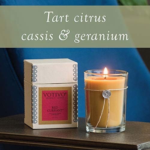 Votivo Aromatic Candle - Red Currant, 2-Pack