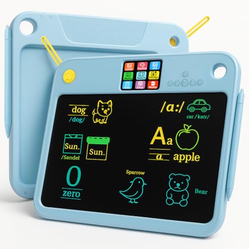 16 Inch LCD Learning Tablet Autism Toys for Kids 5-7 Dual-Screen ...