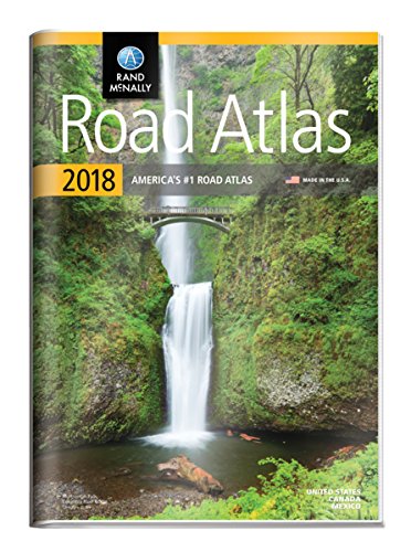 2018 Road Atlas W/ Vinyl Protective Cover: Gift