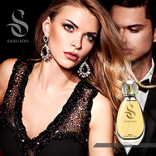 SANGADO Fragrances Sangado Reines Gold Parfüm Für Damen Parfum 8-10 Stunden Langanhaltend Luxuriös Duftendes 50 ml Code: 530