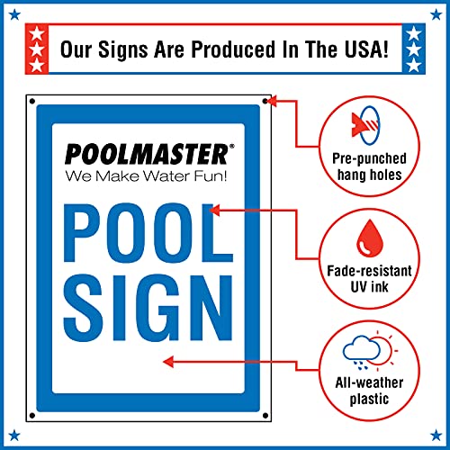 Poolmaster Cartel para Piscinas Residencial o Comercial miniatura 2