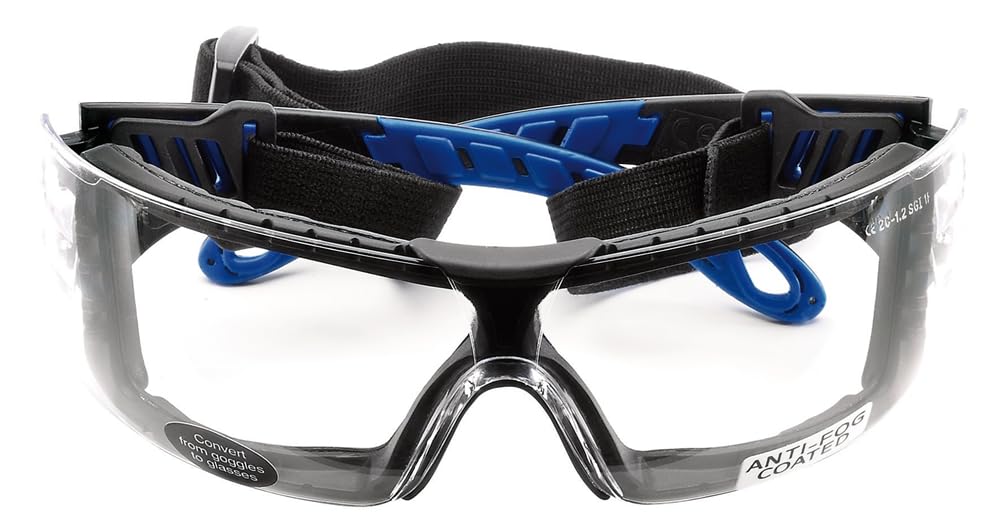 Draper 02939 Clear Anti-Mist Glasses
