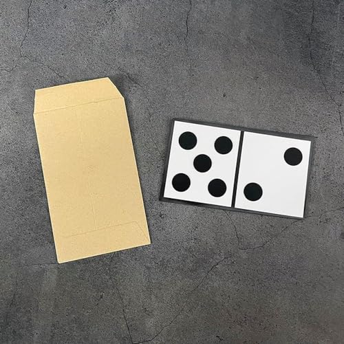 Dominó de predicción magnético para trucos de magia miniatura 1