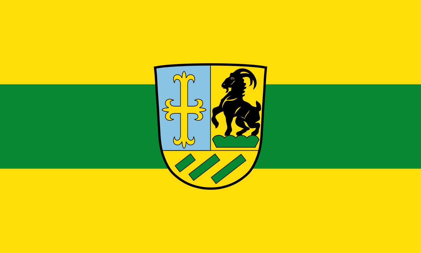 Drapeau paysage Laguna 90x150cm de 1.35m² grand format pour mât