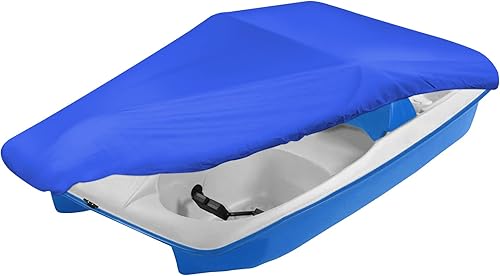 iCOVER - Funda para barco con pedal para 3 o 5 personas, resistente al agua, color azul