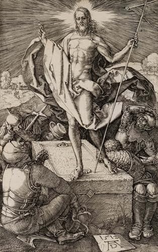 Imprimé sur toile la résurrection de Dürer art décoratif salon