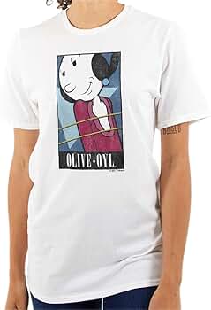Amazon.com: Popeye Olive OYL Adorable Classic Graphic T Shirt Men
