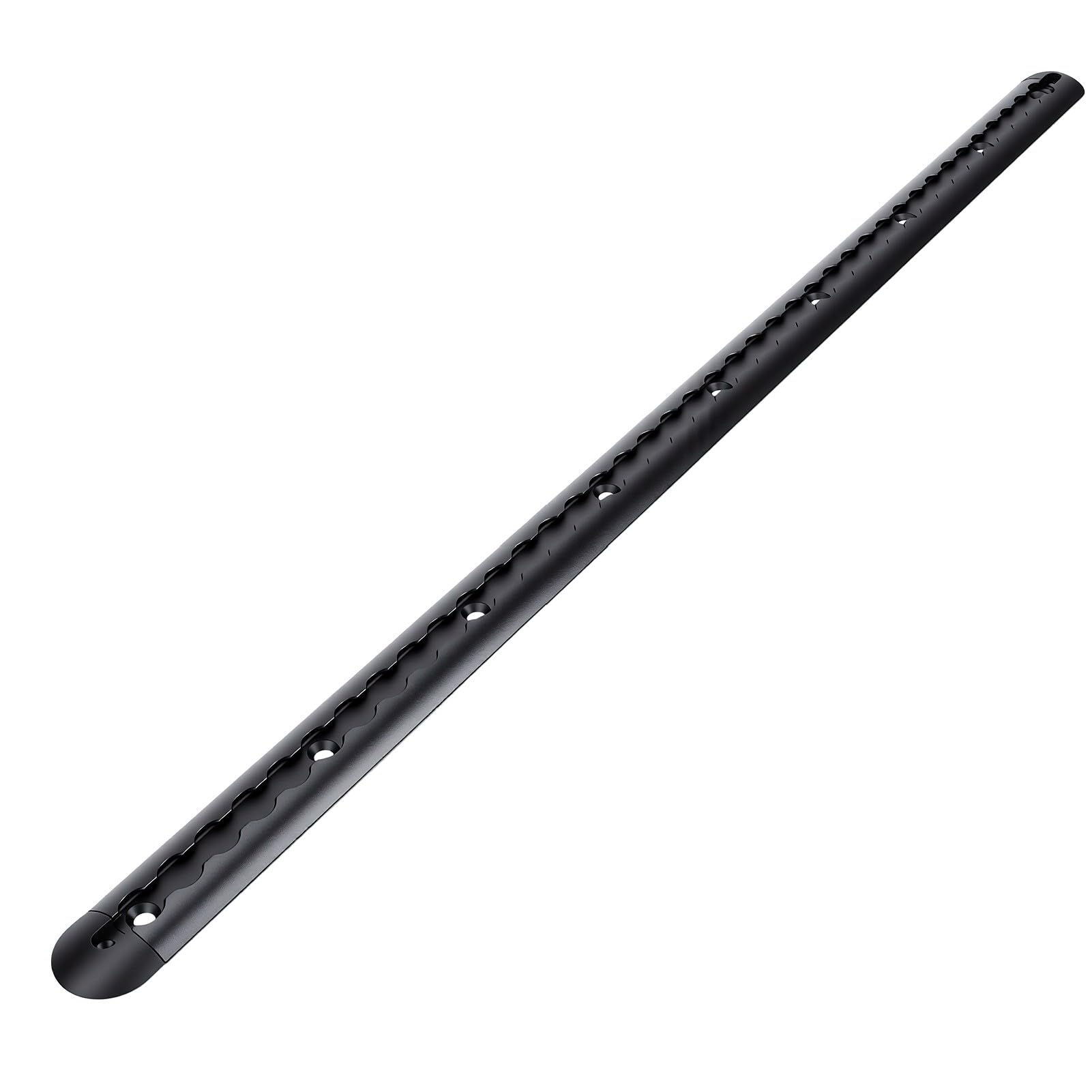 Alomejor Ajuste en L de Aluminio para Rieles, de Amarre Duradero para Asegurar Motocicletas, Vehículos Todo Terreno, Motos de Cross, 39,37 Pulgadas de Longitud, 2 Tapas de Extremo