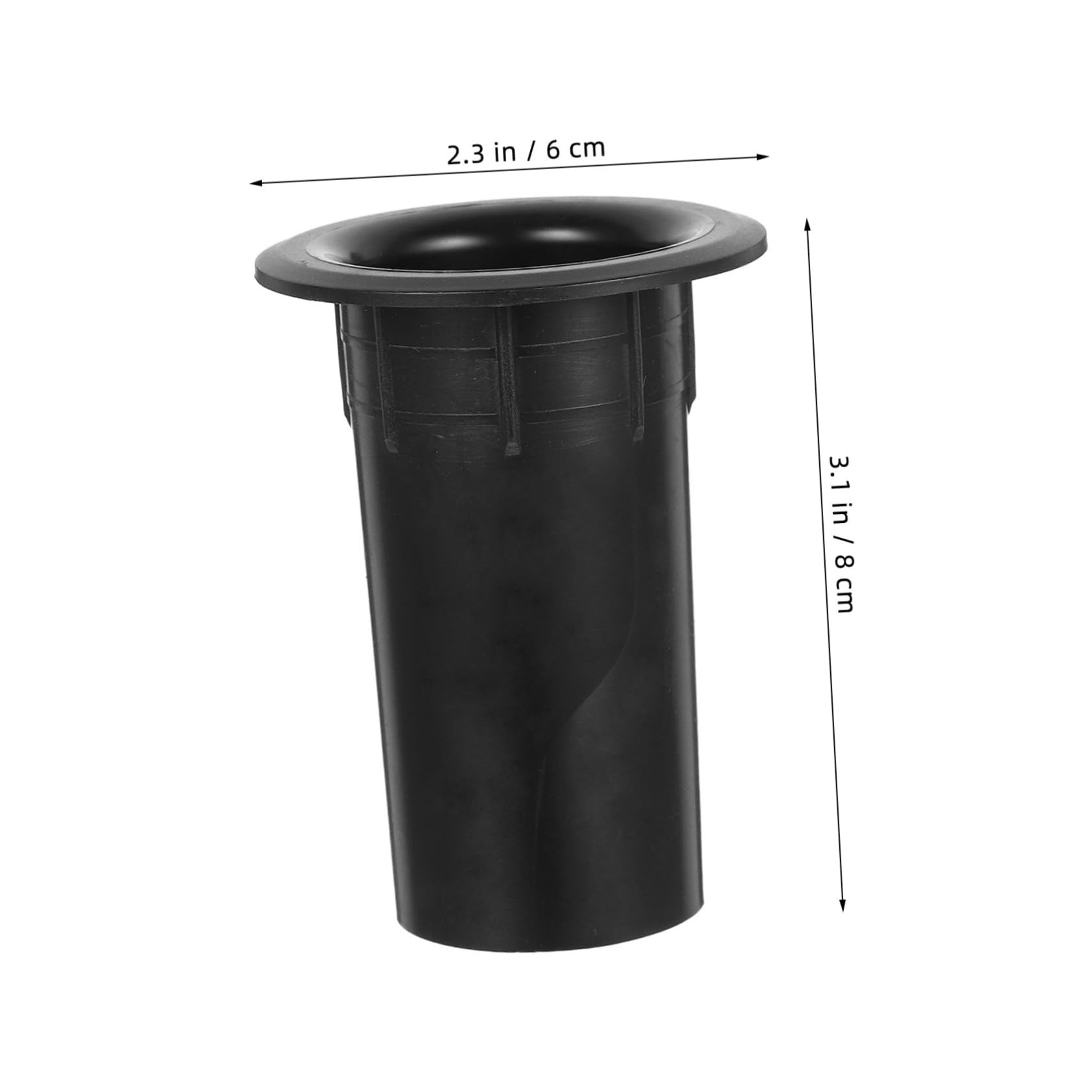 VILLCASE Speaker Port Tubes Kit 12 Pcs Plastic Bass Reflex Tube for Audio Punching Bag Bass Box Vent