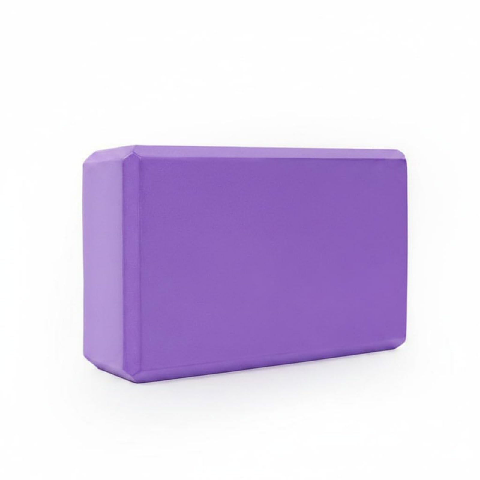 Long-Lasting High-Density Exercise Block Non-Slip Surface Foam Exercise Brick Lightweight Exercise Block Comfortable Grip for Women, Dancers, Beginners, Home, Gym, Purple-image-36