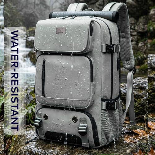 Image of REDHORNS Multifunctional 3-In-1 Anti-Theft Handbag /Multi-Purpose Cross body Bag, 16-Inch Business Laptop with USB port, Unisex 30L Water-Resistant Bag, fits for Camping, Outdoor, Travel