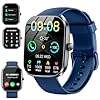 Smart Watch for Men Women with Bluetooth Call 1.91" Screen Fitness Watch with 24H Sleep/Heart Rate Monitor, 120+ Sports Mode Fitness Tracker Smartwatch with IP68 Waterproof for Android iOS, Blue