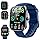 Smart Watch for Men Women with Bluetooth Call 1.91" Screen Fitness Watch with 24H Sleep/Heart Rate Monitor, 120+ Sports Mode Fitness Tracker Smartwatch with IP68 Waterproof for Android iOS, Blue
