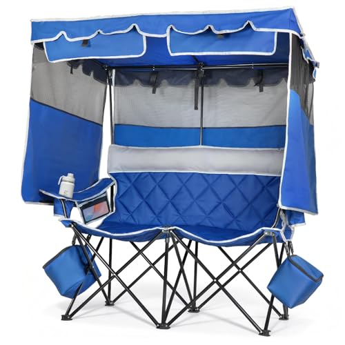 Suteck Double Chair with Dual Coolers