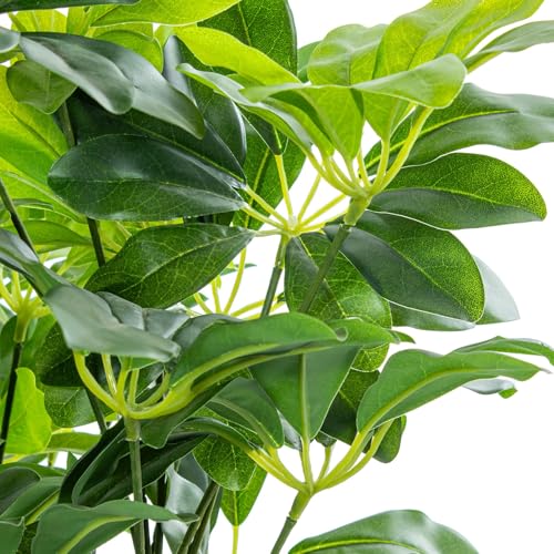 Schefflera en PU vert DRW 155 cm haute qualité décorative - 3