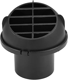 Webasto Vent 60mm, 60mm Auto Car Heater Duct Warm Air Vent Outlet for Outlet, Plastic Sphere Ventilation Eberspacher Webasto Propex Rotatable 360 Dees Cover