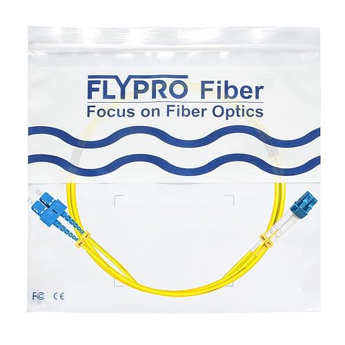 Miniatura 7 de Cable de conexión de fibra óptica 1M OS2 SC a LC  Opciones de longitud 3.3 ft-164.0 ft, Cable de fibra óptica dúplex monomodo 1G10G 9125um SMF LSZH
