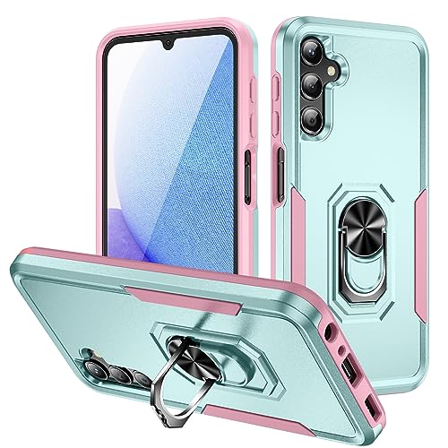 Coque Samsung Galaxy A55 5G antichoc robuste noire avec anneau homme