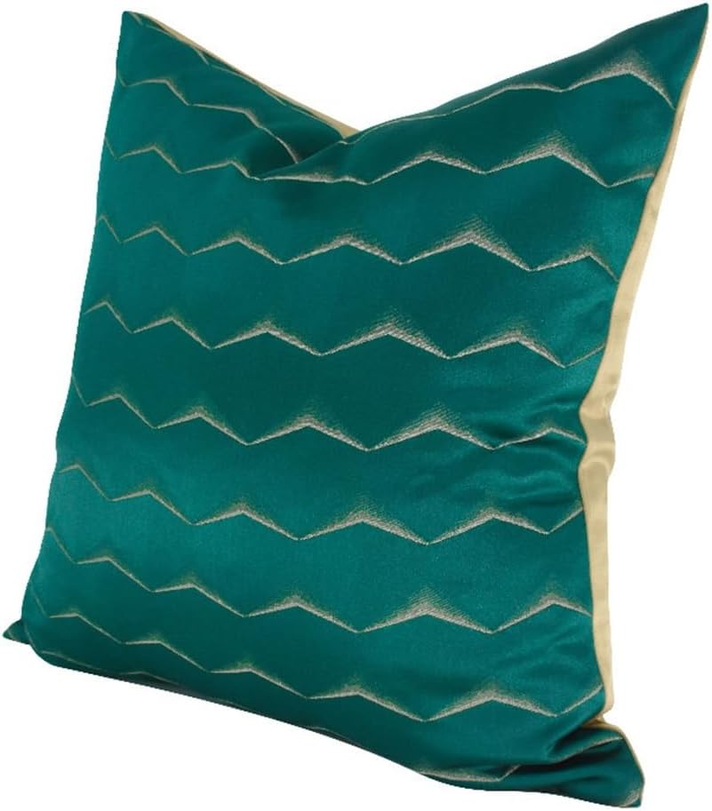 HBJWOV Green Model Room Sofa Pillow Hotel Villa Exhibition Hall Bed High Precision Corrugated Cover