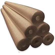 Oodles of Noodles Premium Jumbo XL Pool Swim Noodles - 6 Pack - Approx. 55 inch x 3.5 inch Hollow Core Pool Noodles Foam Tube - Durable for Heavy Duty Swimming, Water Aerobics, Crafts, DIY Projects