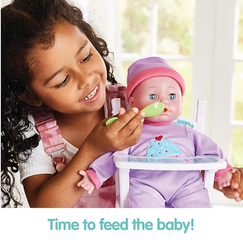 Juego de Alimentación Muñeca Suave Kidoozie miniatura 2