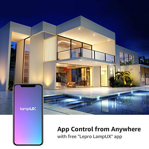 Lepro GU10 Smart Lamp RGBW, WLAN Alexa gloeilampen, Wifi LED-lampen, 4 stuks (4,5 W = 50 W, RGB en warm wit, dimbaar via… - Image 4