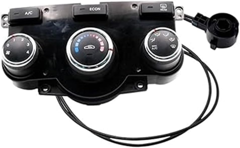 Car Climate Control Ac Panel for Forte for Cerato 2014-2016 97250-1X510 97159-1X000 Car Air Conditioning Switch Panel Making A/C Adjustment Knob