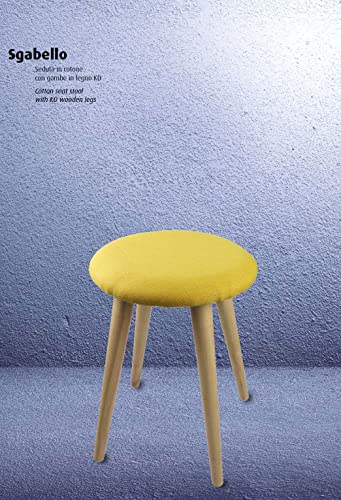 Tabouret prune King Home au design carré s1706003 - 4