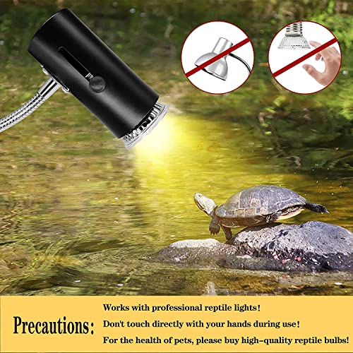 IOOTSEA Turtle Heat Lamp Tortoise Bulb: 50W UVB Reptile Heating Bulb for Lizards, Snakes, Aquarium Aquatic Reptile Amphibian - Terrarium Heat Lamps and Habitat Lighting for Pet Supplies - Thumbnail 5
