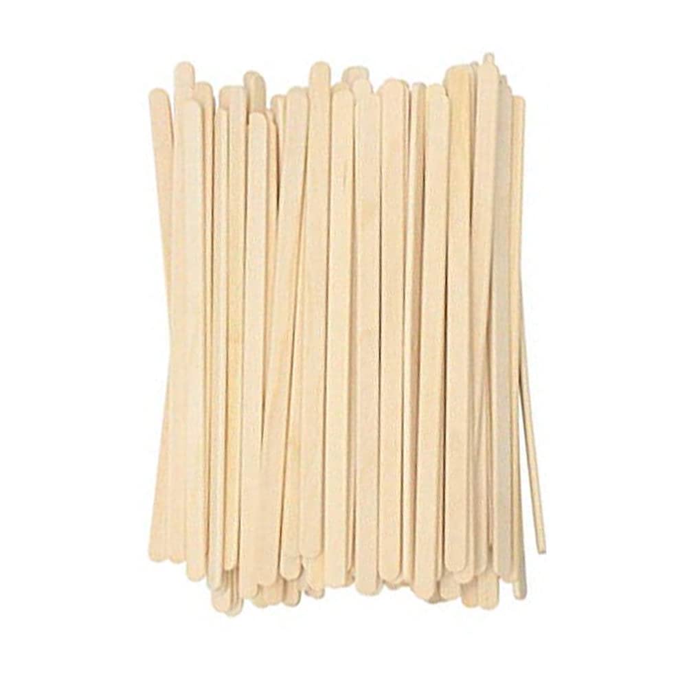1000 Wooden Sticks Coffee Stirrers Cocktail Mixer Drink Swizzle Mix Bar Crafts