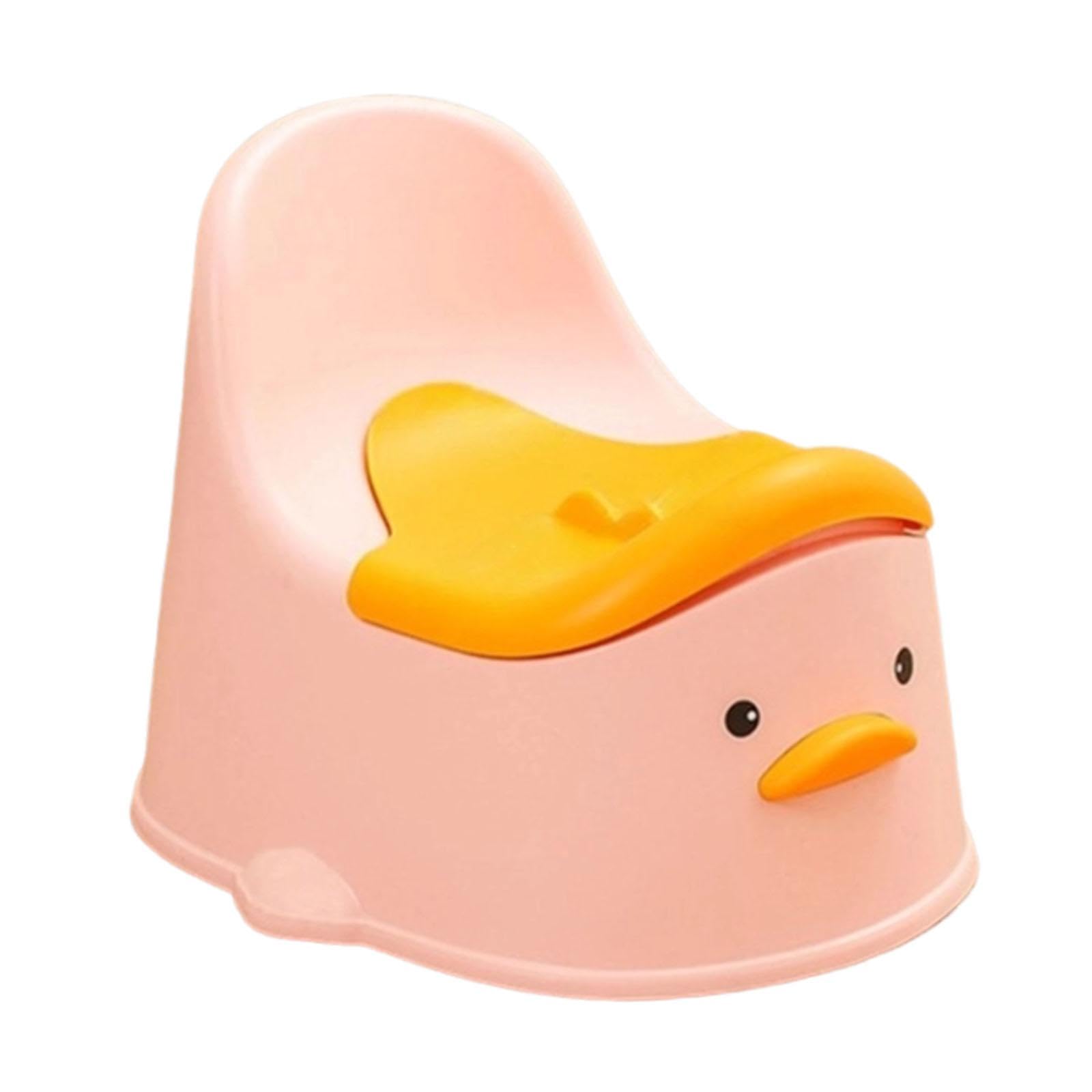 Töpfchen Toilette Kinder Töpfchensitz Töpfchenstuhl Trainingsklo Voll Simulation mit Abnehmbarem Innentopf Spritzschutz Leichte Reinigung Rutschf, ROSA