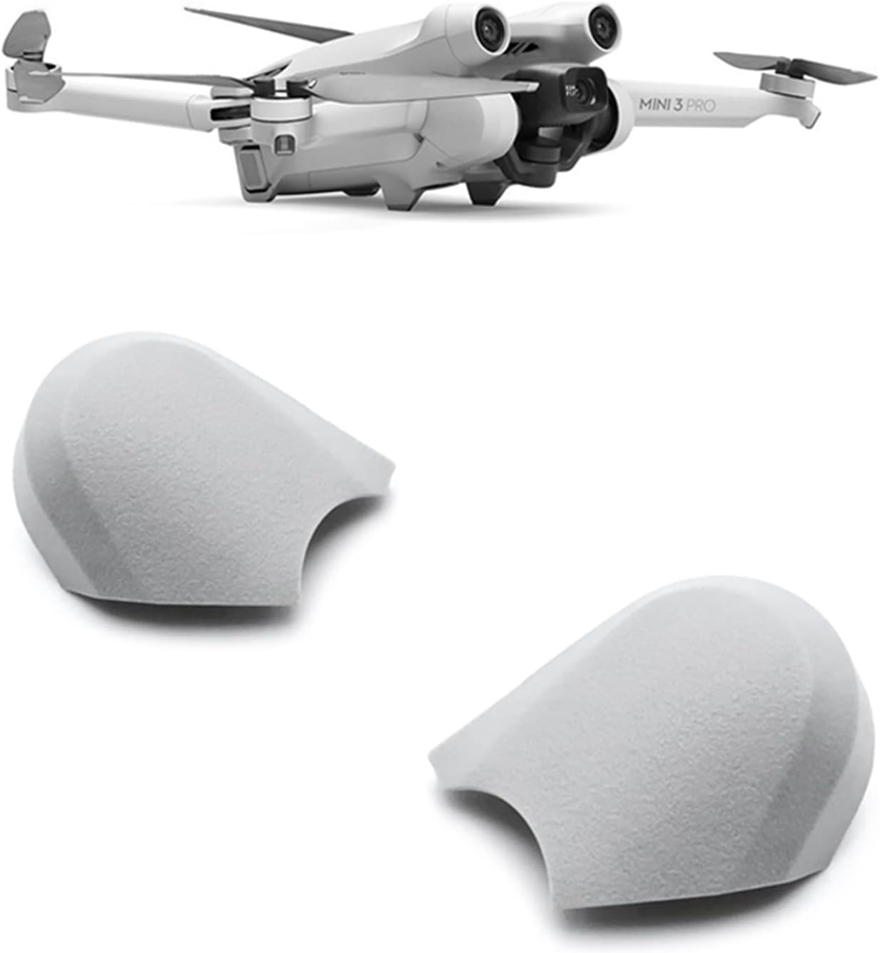 Replacement Side Cover Repair Parts for DJI Mini 3 Pro Gimbal Side Protective Frame Cover Accessories（a Pair）