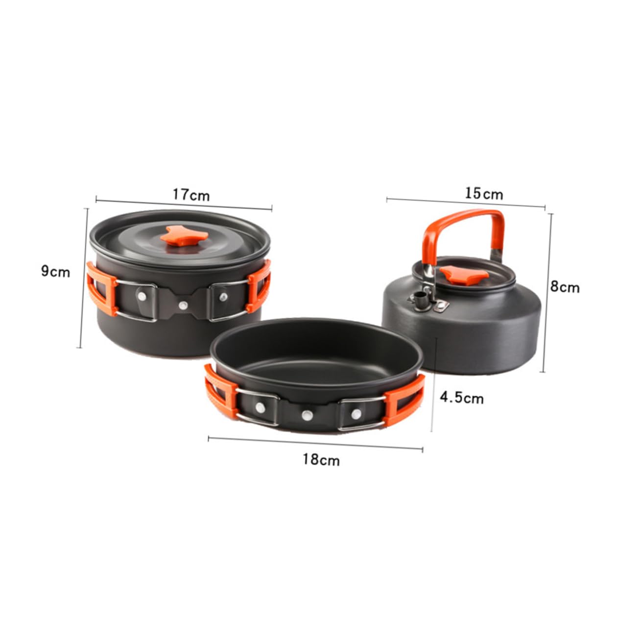 1 set Utensili per Attività Outdoor per Picnic e Escursioni