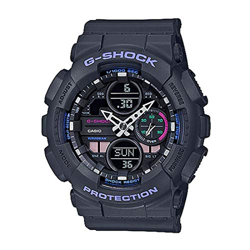 Ladies' Casio G-Shock S-Series Grey Resin Band Watch GMAS140-8A